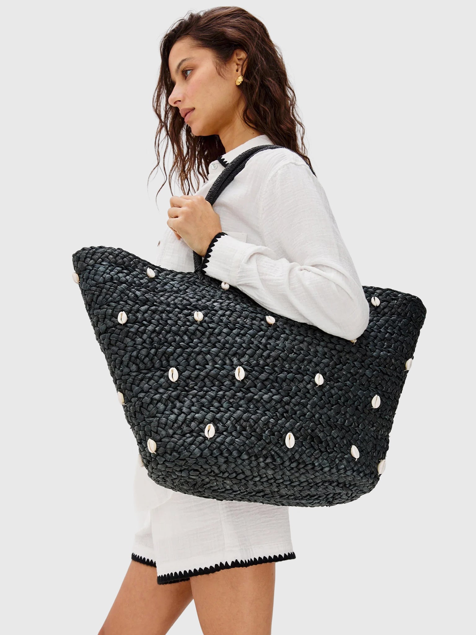 L Space X Rails Baltic Seas Tote Bag - Saint Bernard