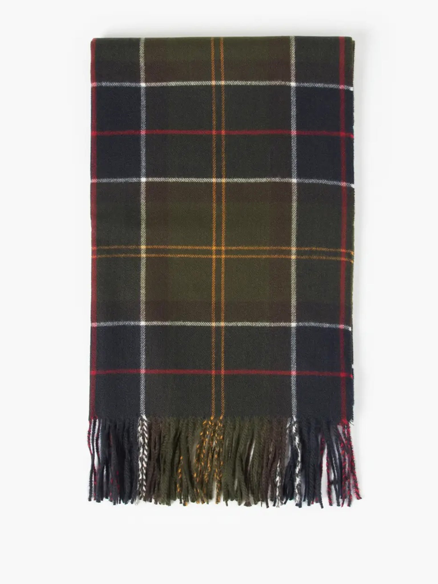 Barbour Women's Hailes Tartan Scarf - Saint Bernard