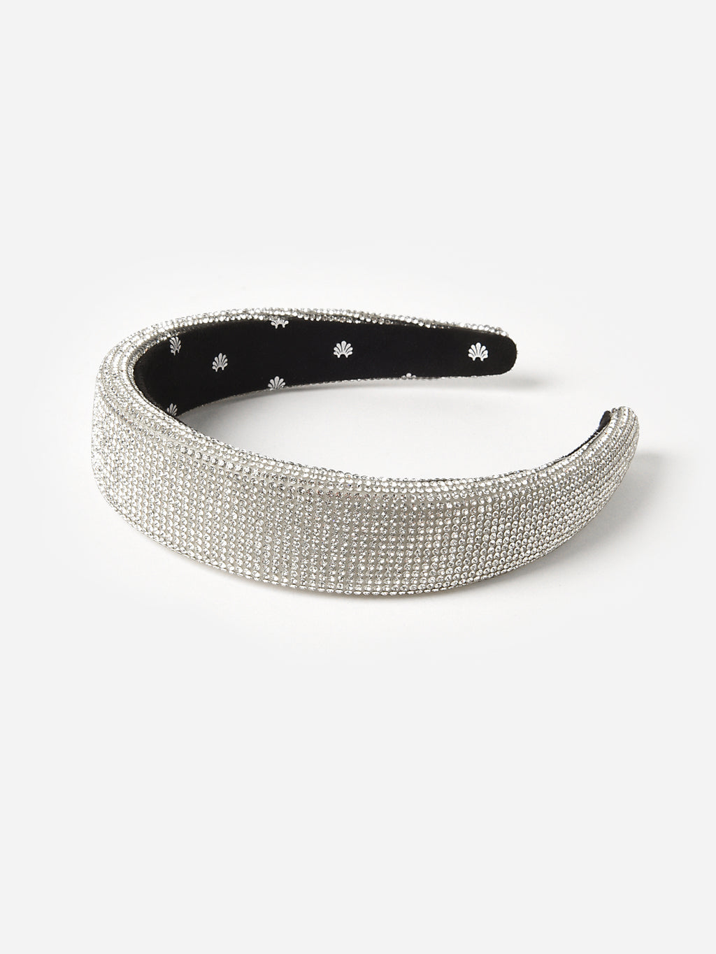 Lele Sadoughi Women's Crystal Alice Headband - Saint Bernard