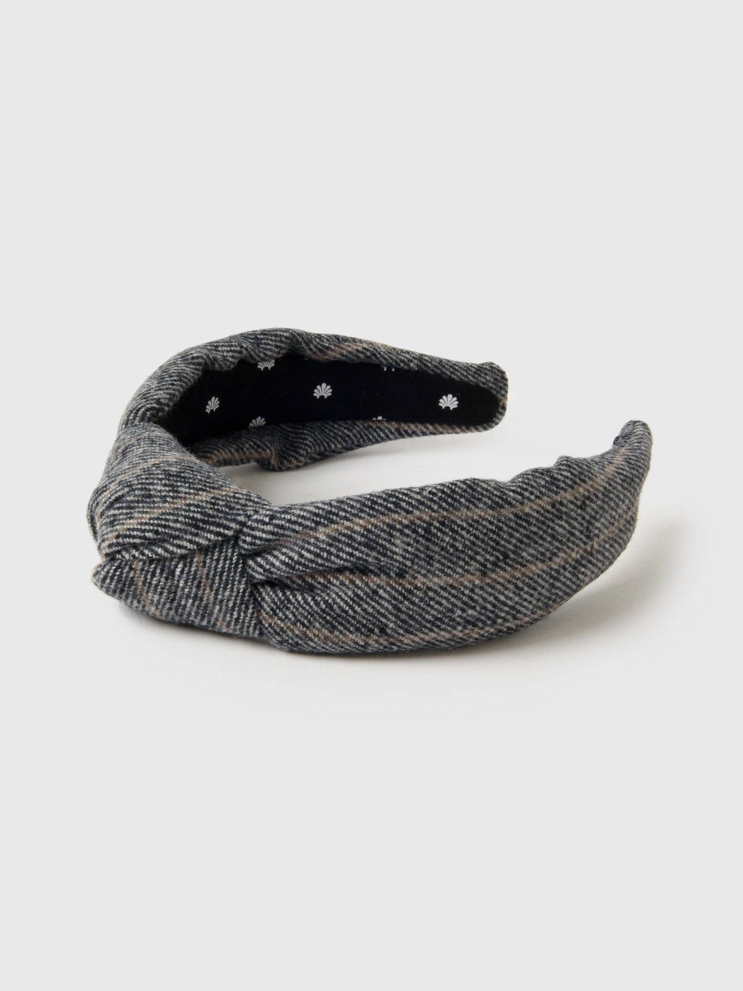 Lele Sadoughi Tweed Knotted Headband - Saint Bernard
