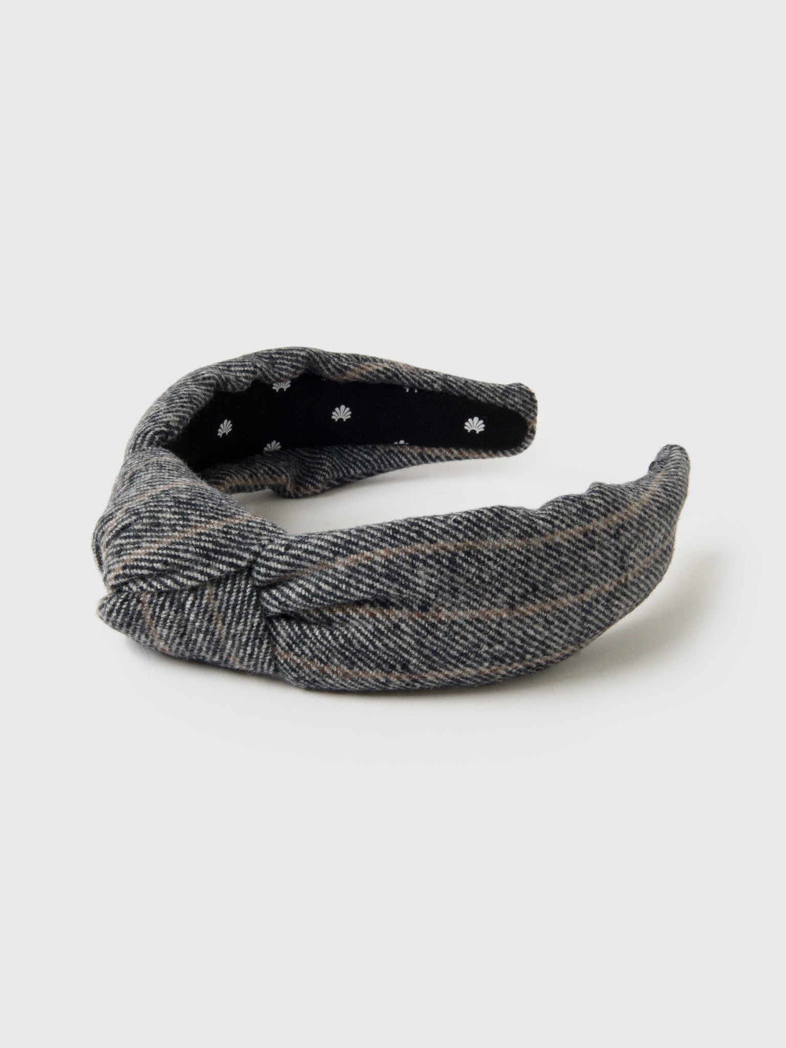 Lele Sadoughi Tweed Knotted Headband - Saint Bernard