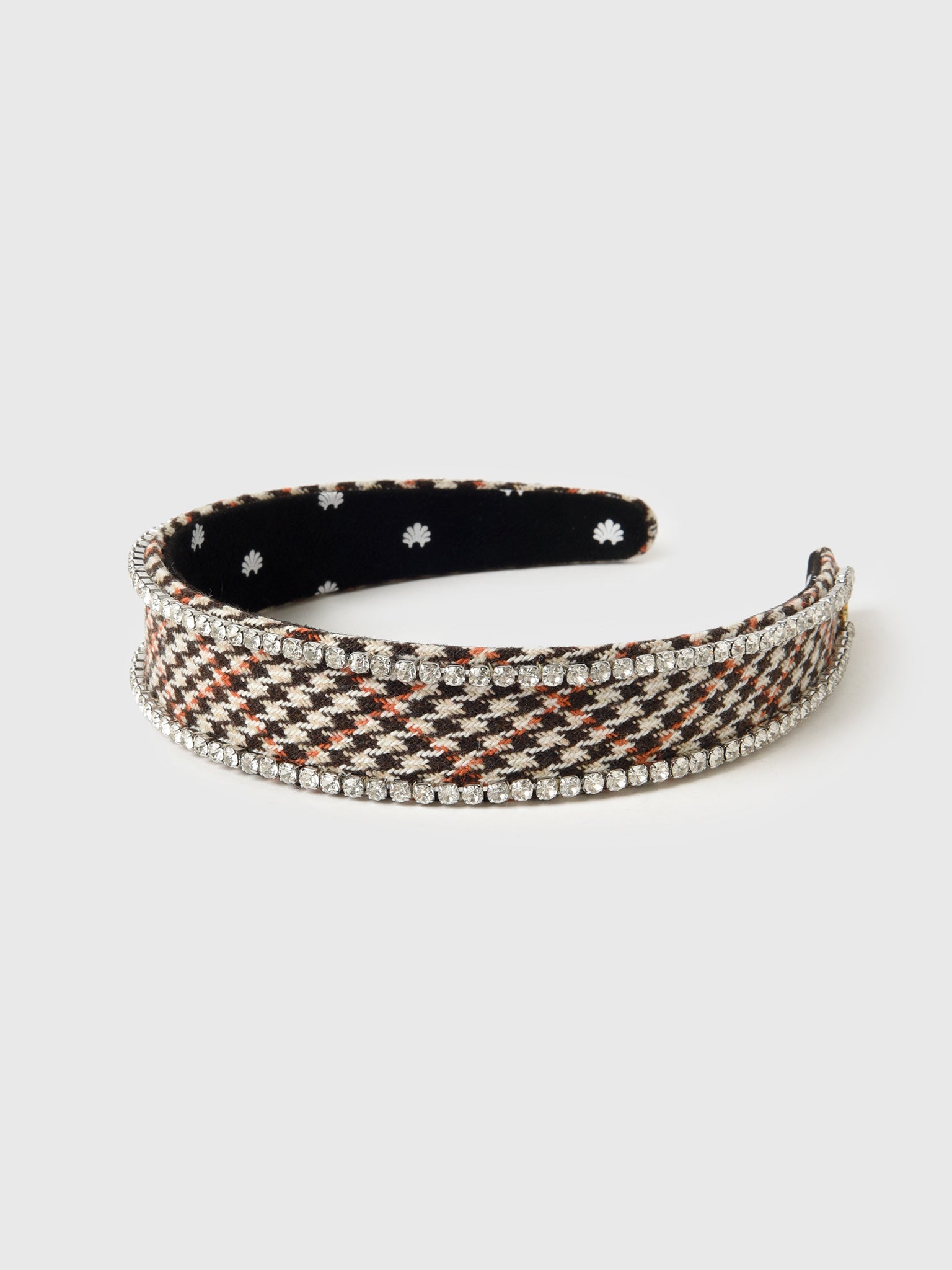 Lele Sadoughi Bessette Crystal Edge Headband - Saint Bernard