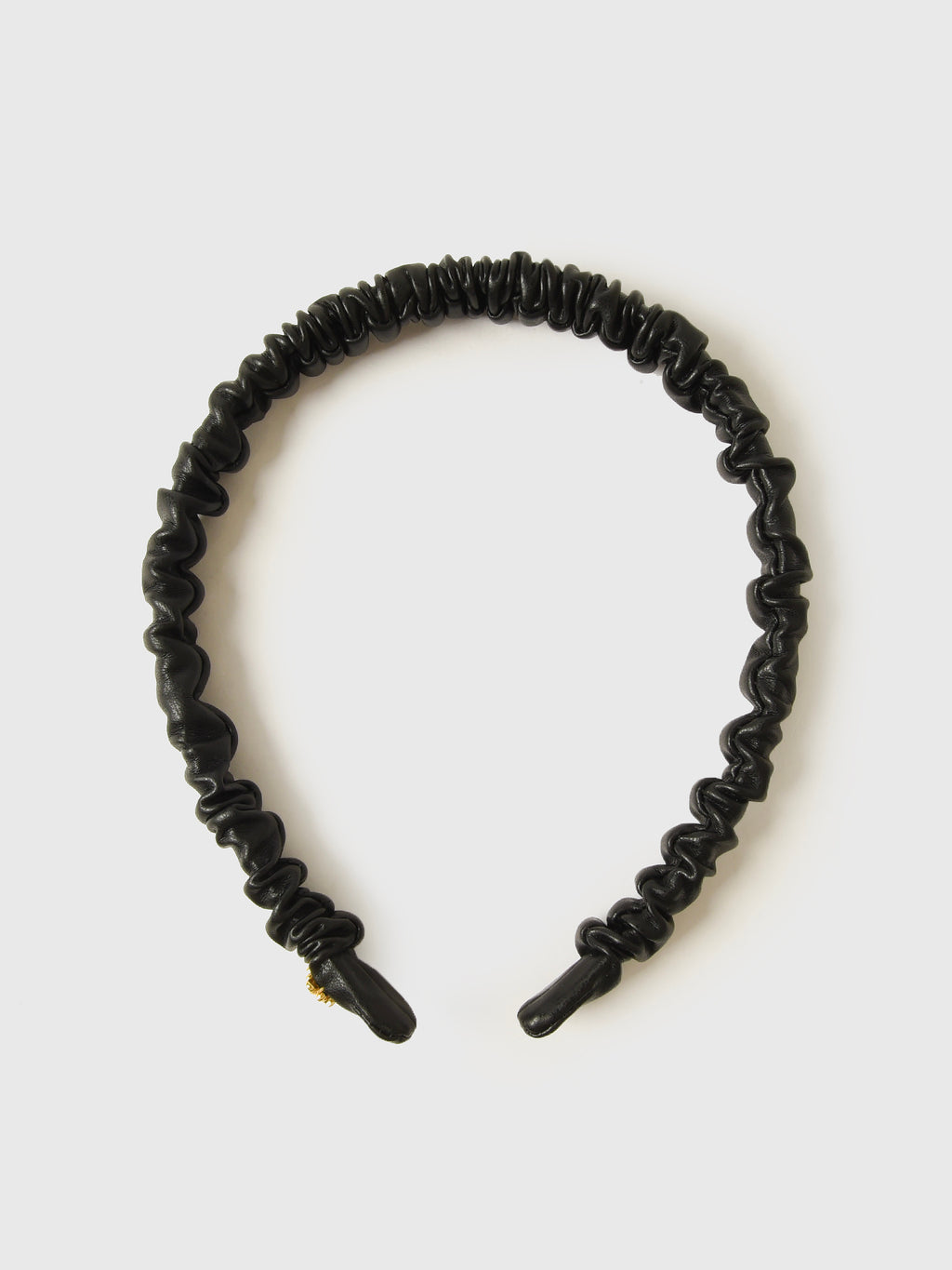 Lele Sadoughi Jessie Faux Leather Headband - Saint Bernard