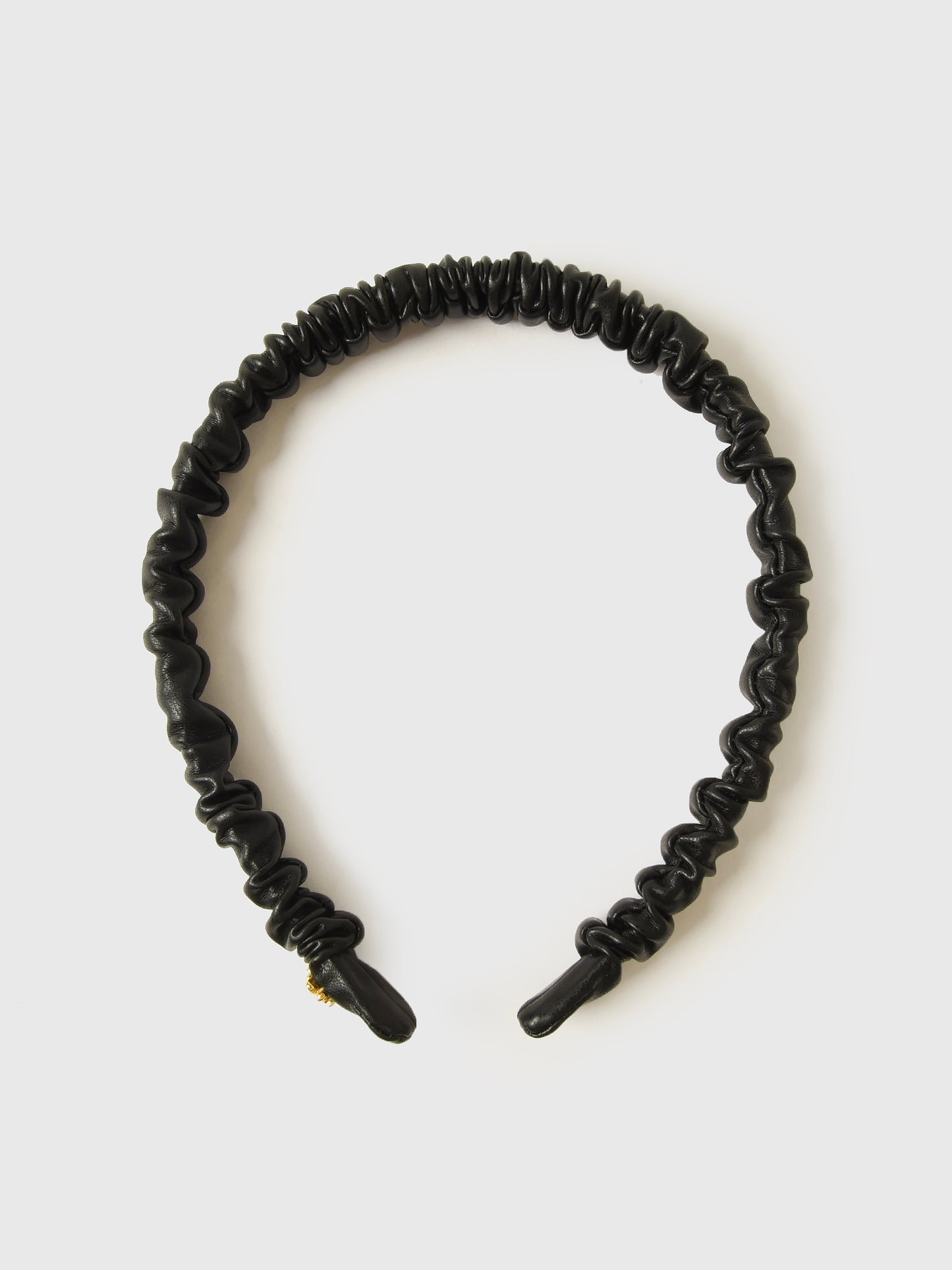 Lele Sadoughi Jessie Faux Leather Headband - Saint Bernard