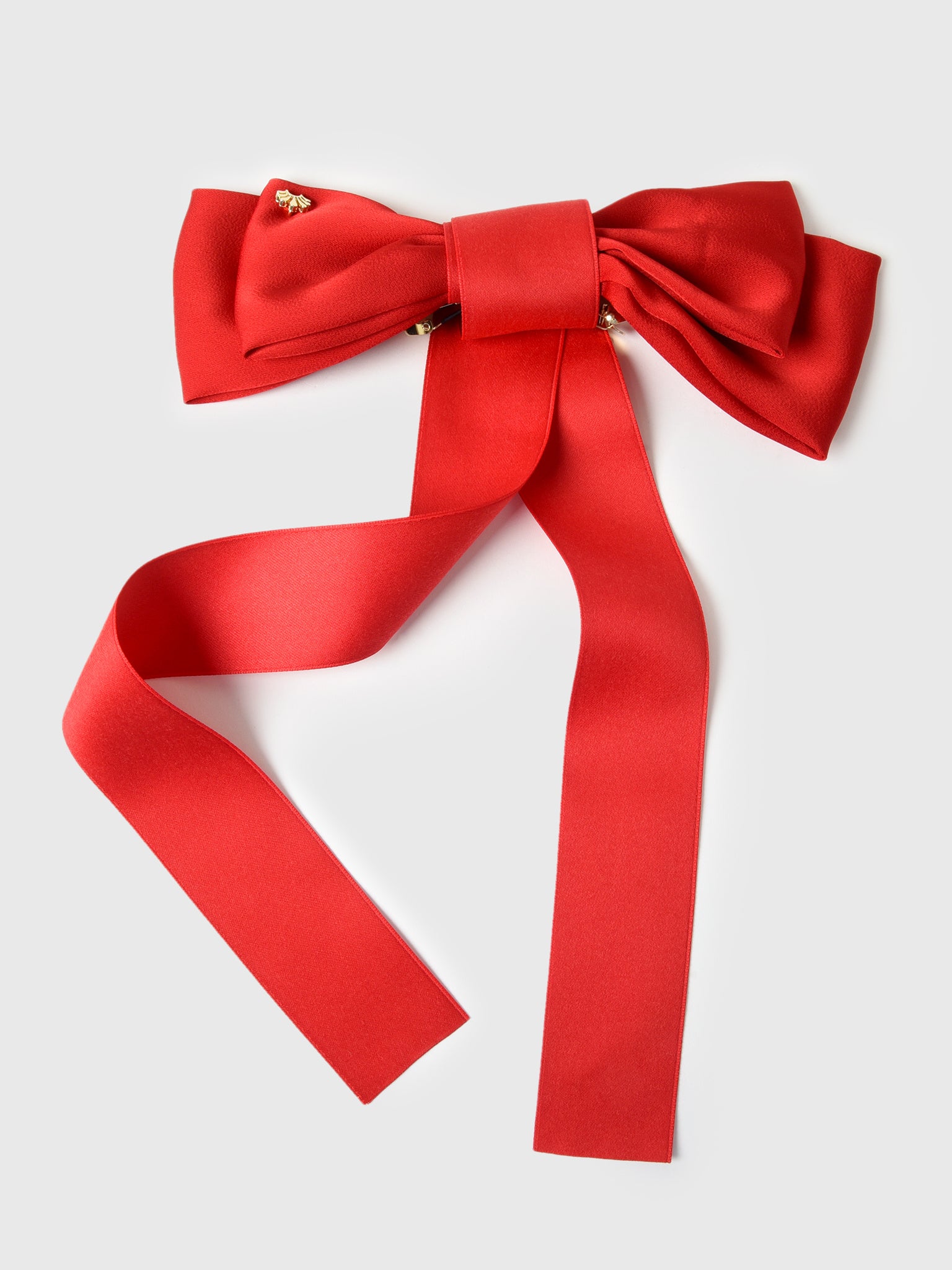 Lele Sadoughi Jane Bow Barrette - Saint Bernard