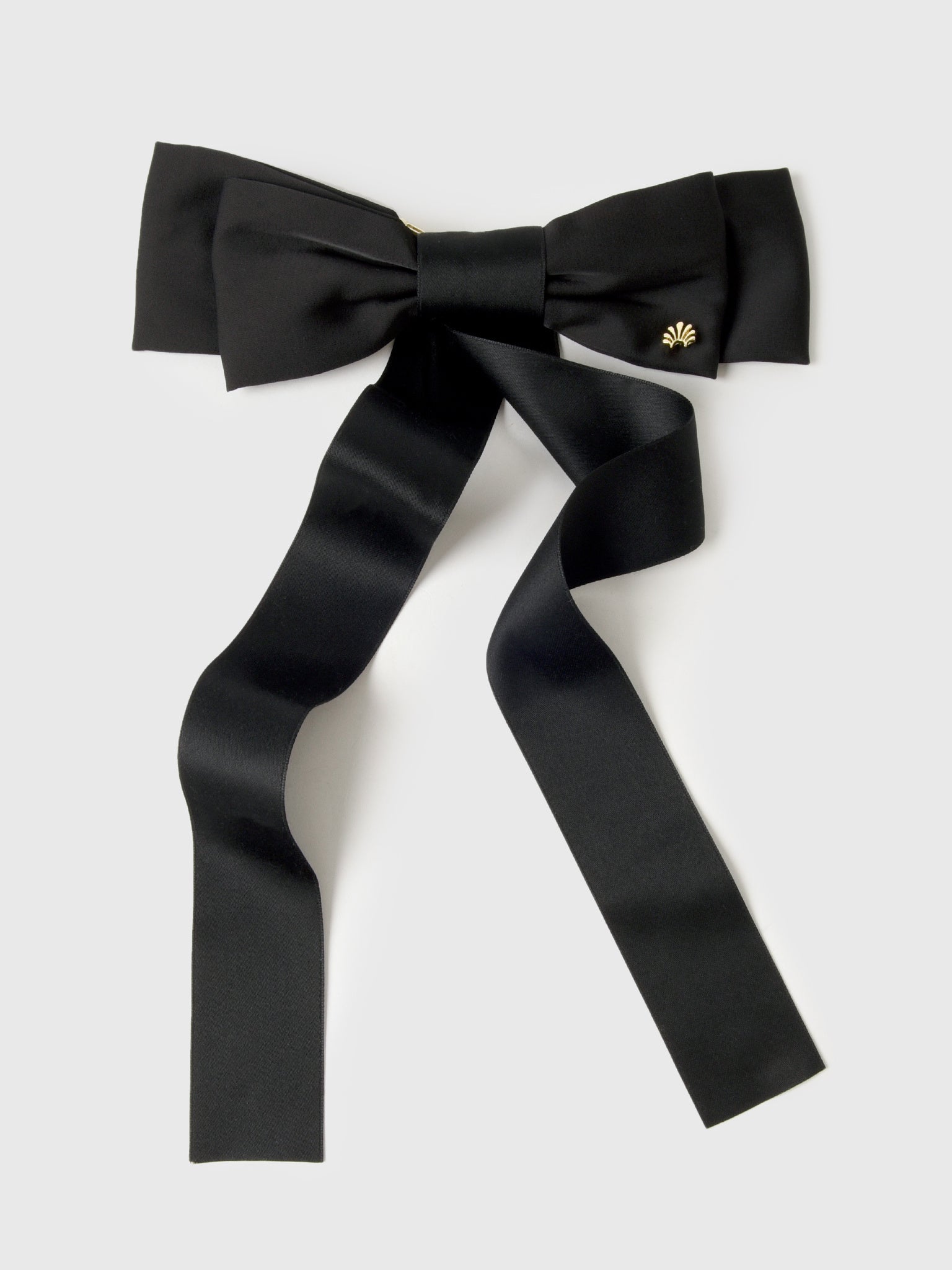 Lele Sadoughi Jane Bow Barrette - Saint Bernard