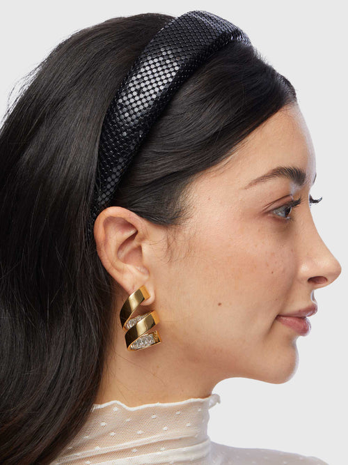 Lele Sadoughi Alice Chain Mail Headband