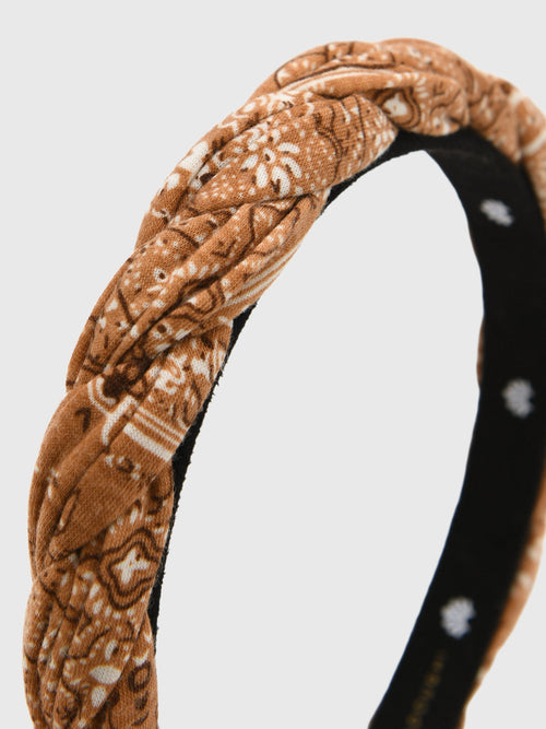 Lele Sadoughi Juliet Bandana Headband - Saint Bernard