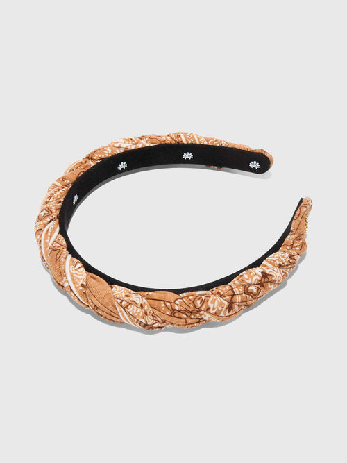 Lele Sadoughi Juliet Bandana Headband - Saint Bernard