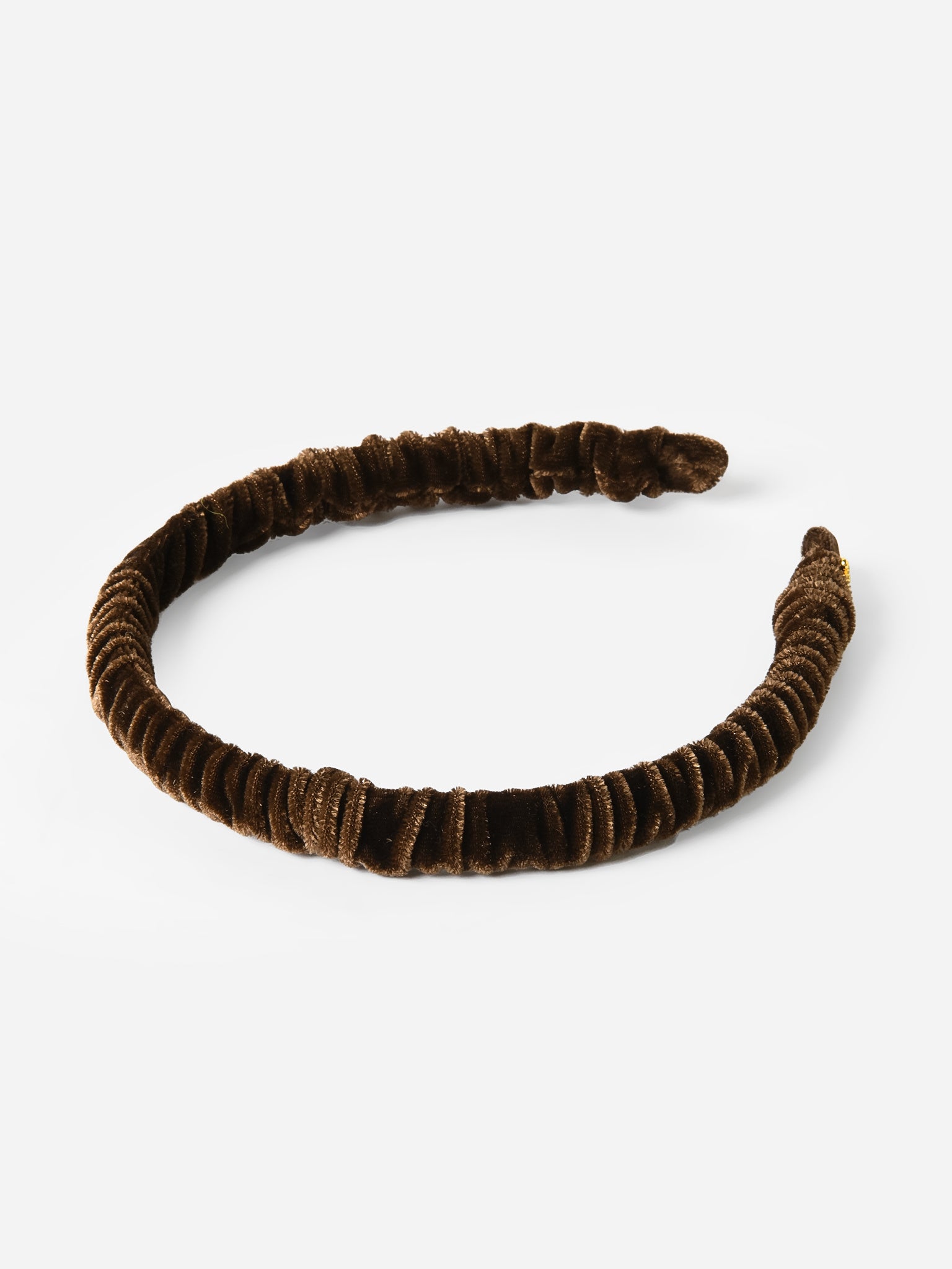 Lele Sadoughi Women's Jessie Velvet Headband - Saint Bernard