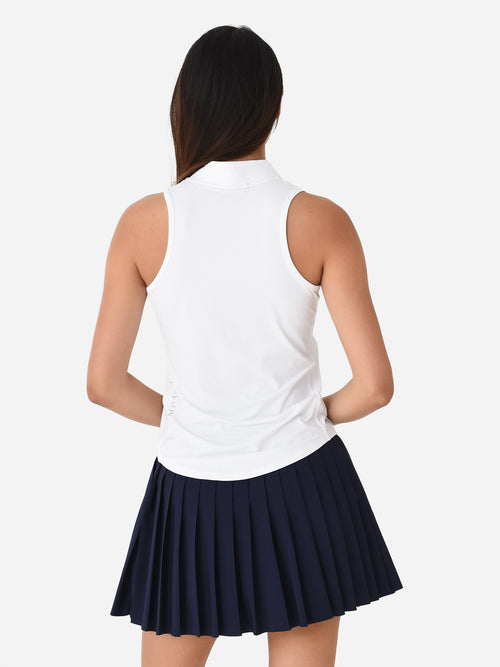 Greyson Women's Sleeveless Vesta Mock Neck Top