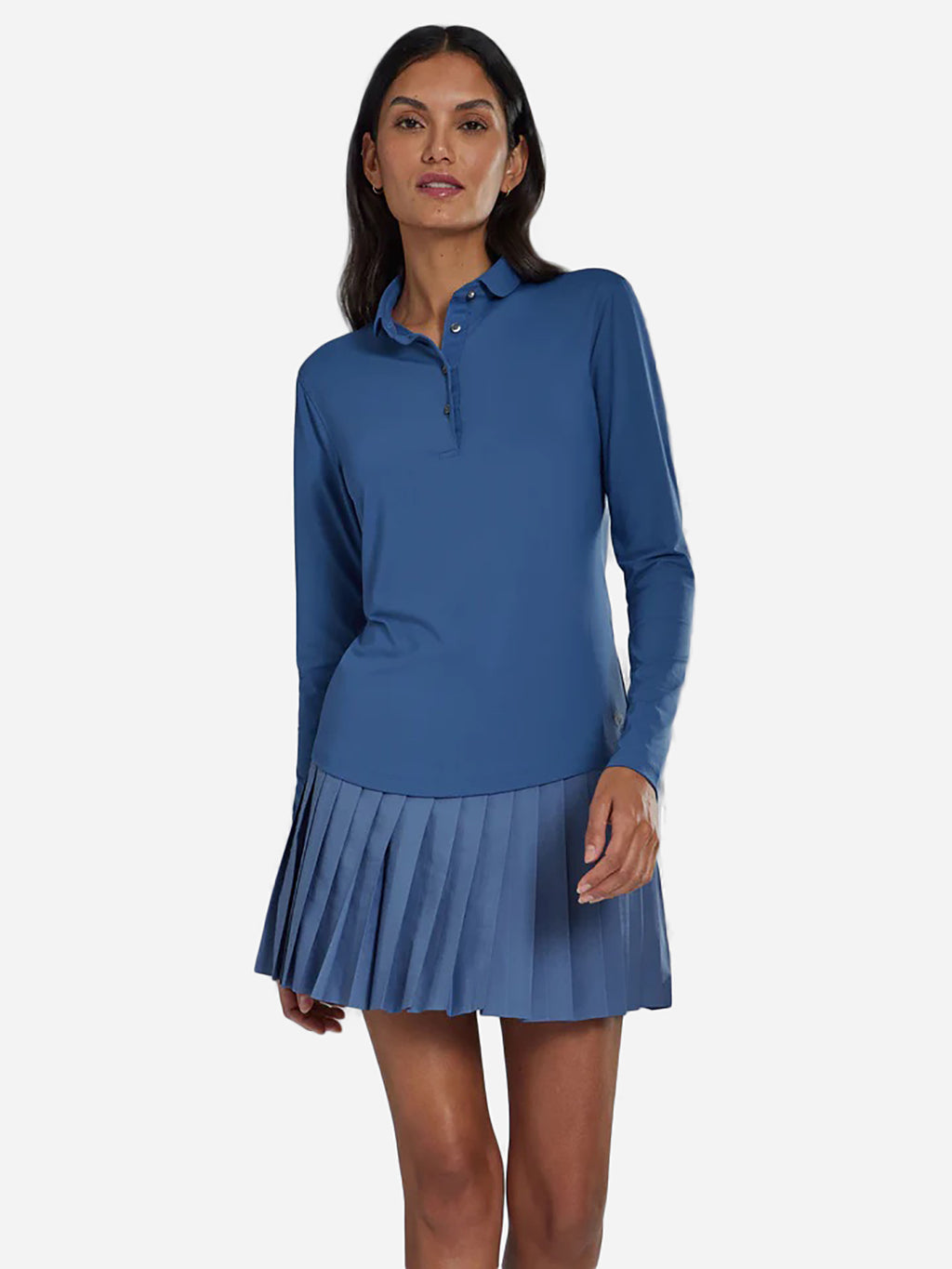 Greyson Women's Scarlett Long Sleeve Polo - Saint Bernard