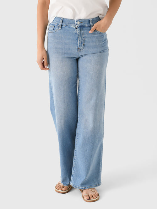 Frame Women's Le Slim Palazzo Jean - Saint Bernard