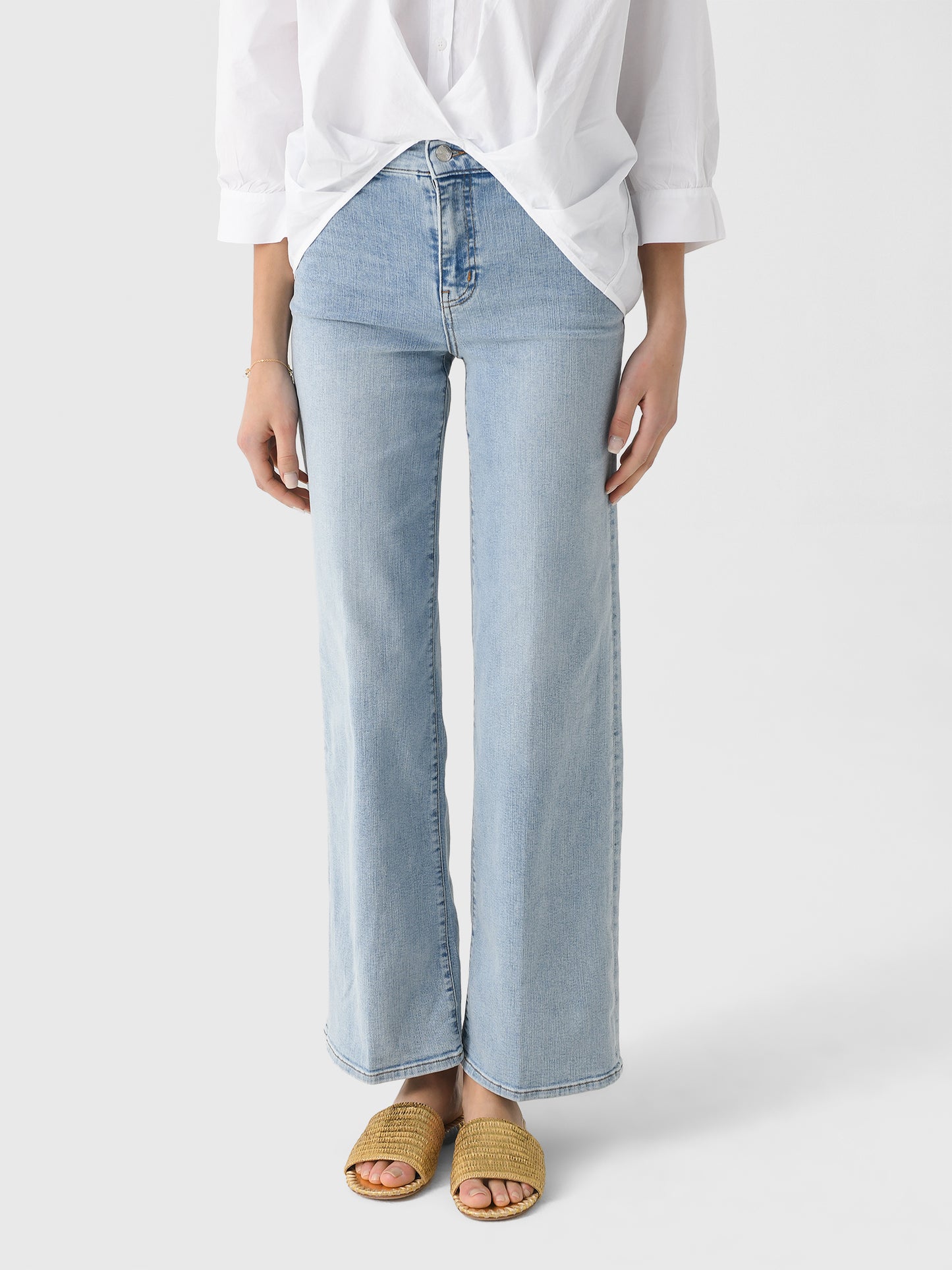 Frame Women's Le Slim Palazzo Jean - Saint Bernard