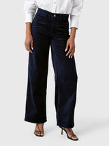 Frame Women's Le Slim Palazzo Modernist Pocket Jean - Saint Bernard