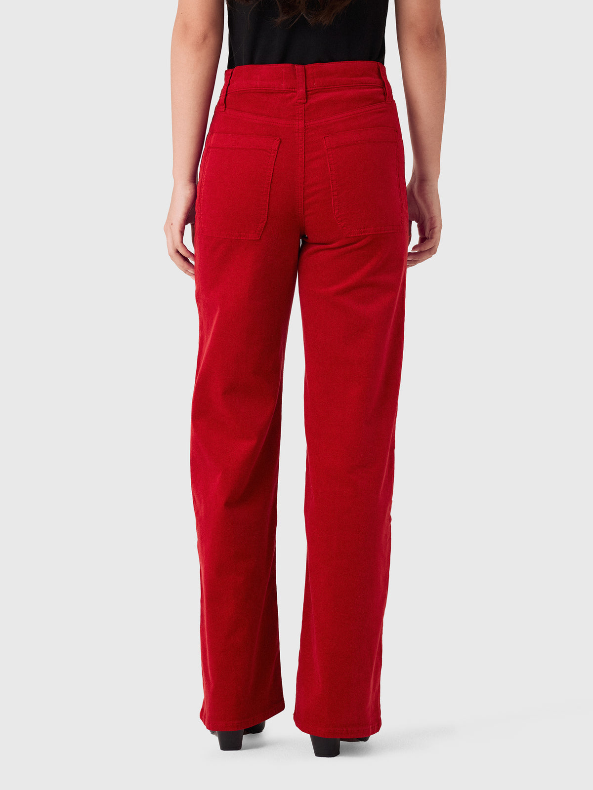Frame Women's Le Slim Palazzo Modernist Pocket Jean - Saint Bernard