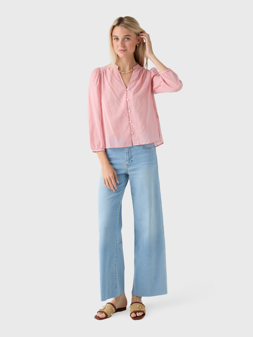 Frame Women's Le Slim Palazzo Jean - Saint Bernard