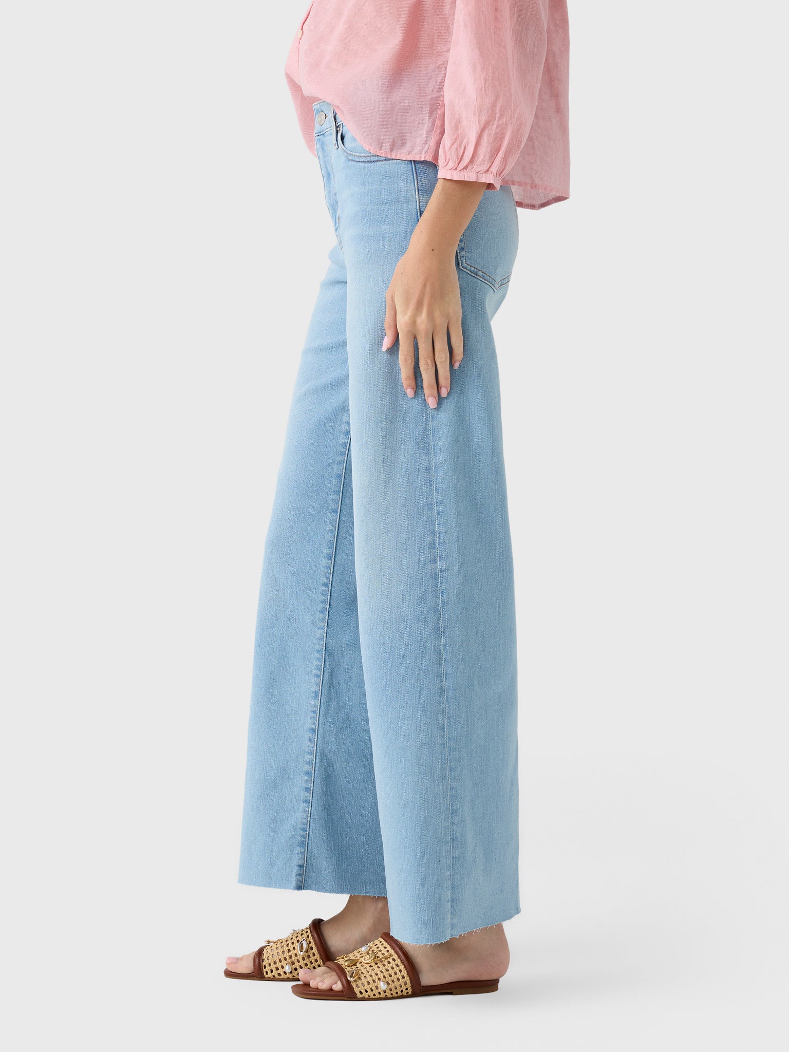 Frame Women's Le Slim Palazzo Jean - Saint Bernard