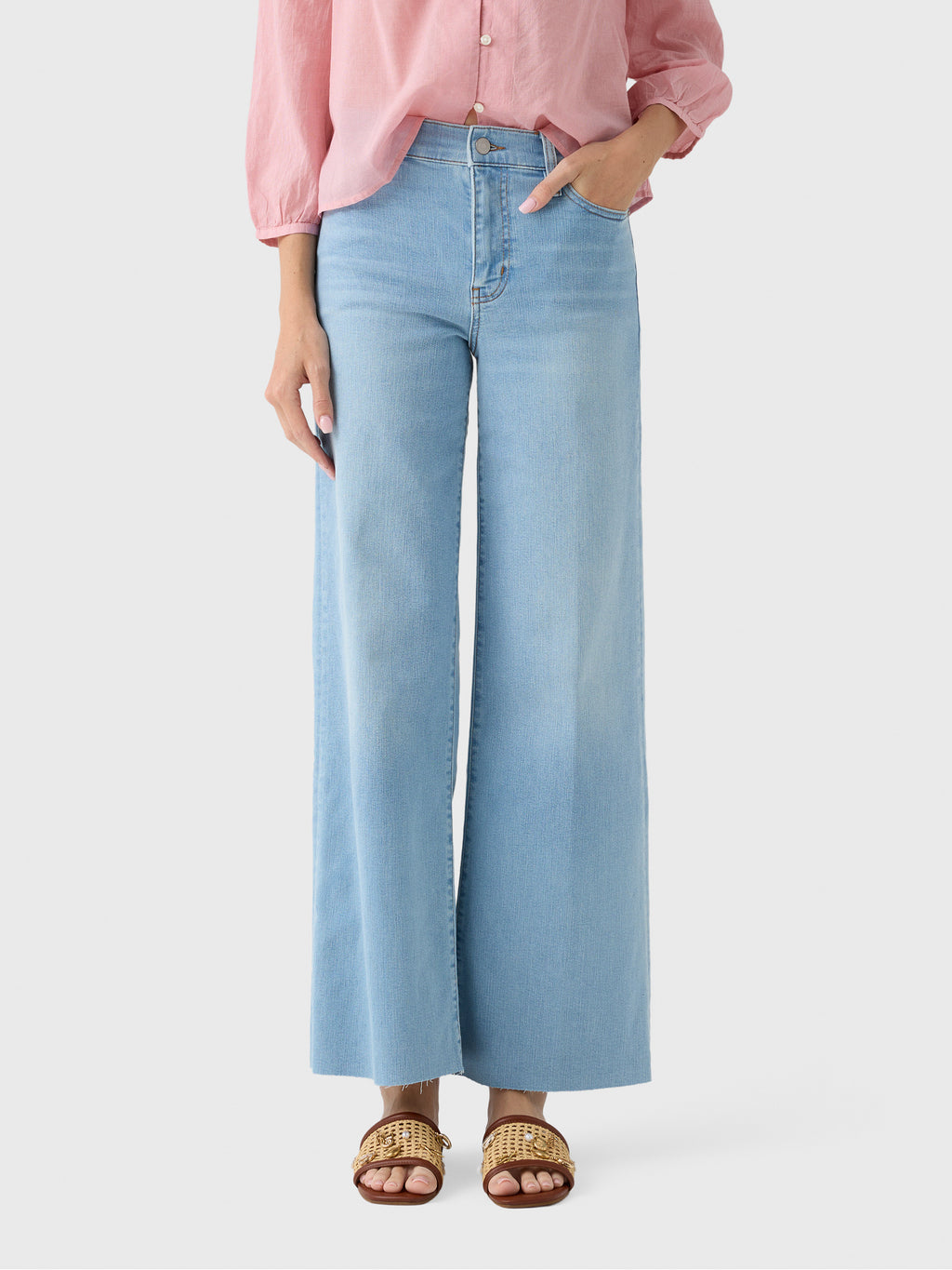 Frame Women's Le Slim Palazzo Jean - Saint Bernard