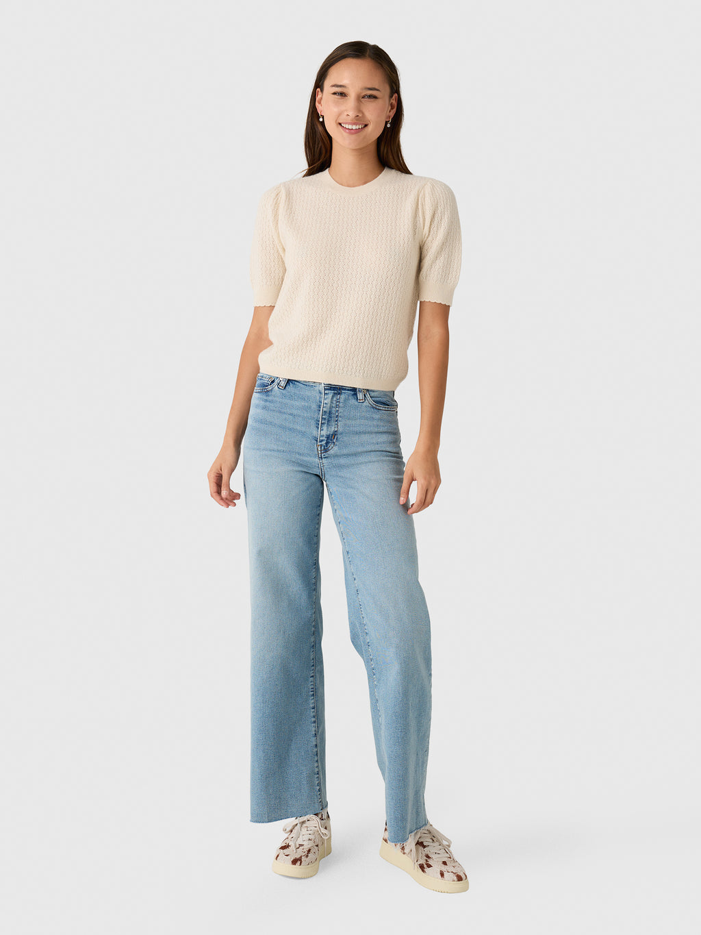 Frame Women's Le Slim Palazzo Jean - Saint Bernard
