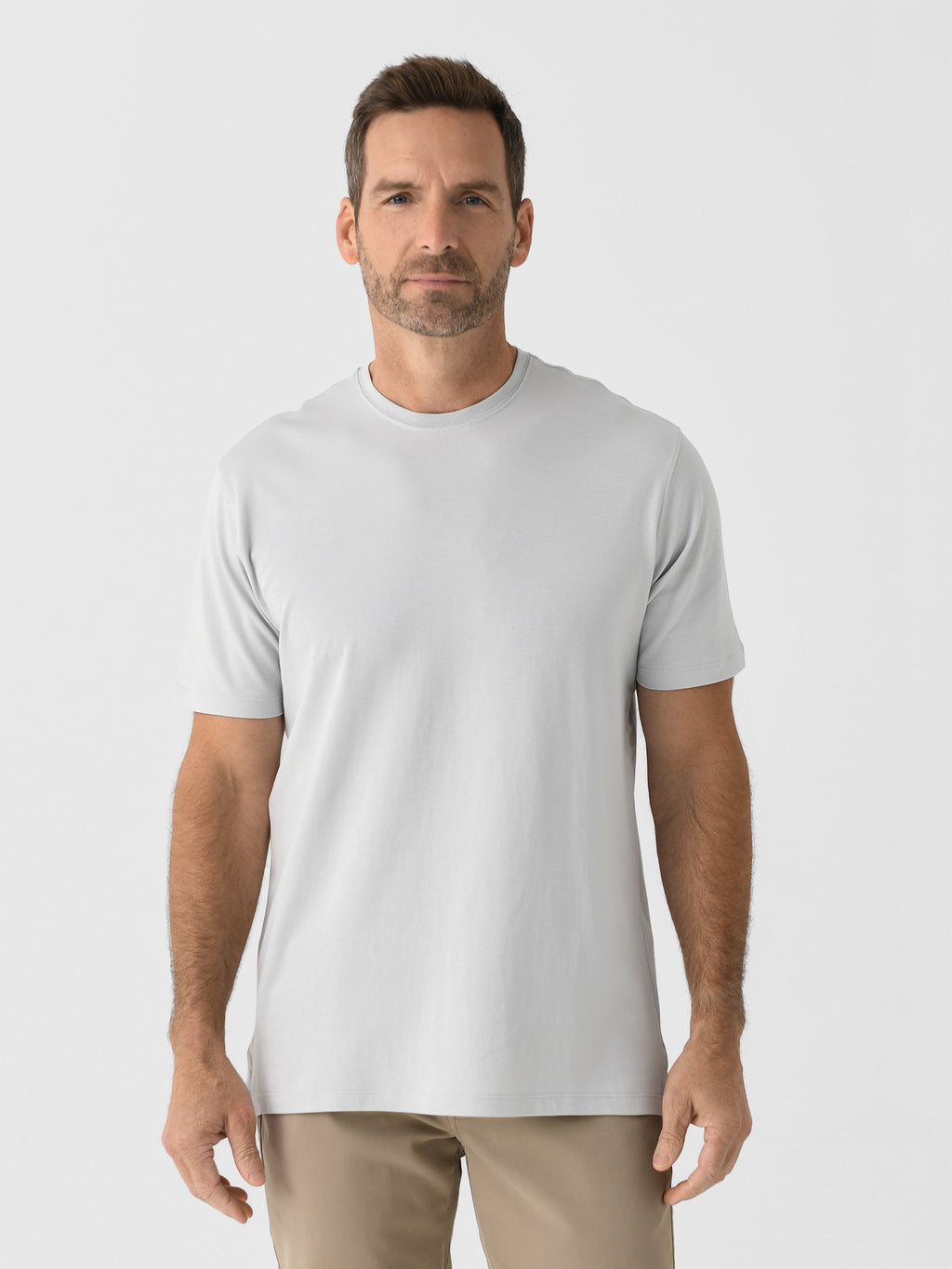 RYE51 Men's The Luxe Supima Crew Neck Short Sleeve Tee - Saint Bernard