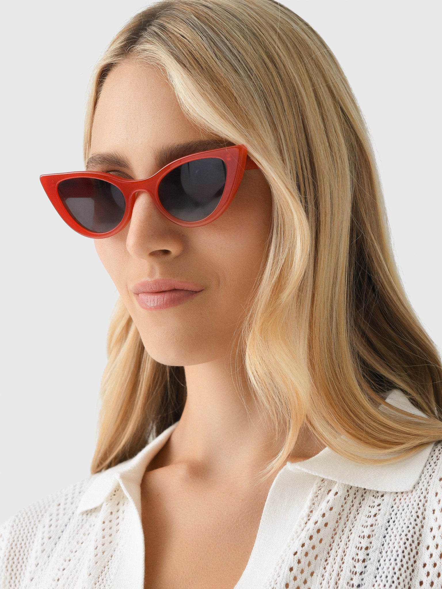 Lele Sadoughi Mykonos Cat Eye Sunglasses – Saint Bernard