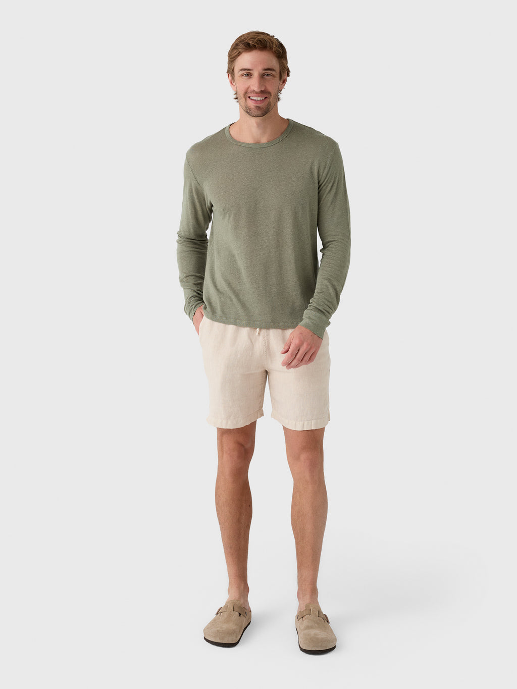 Alex Crane Men's Long Sleeve Sun Tee - Saint Bernard