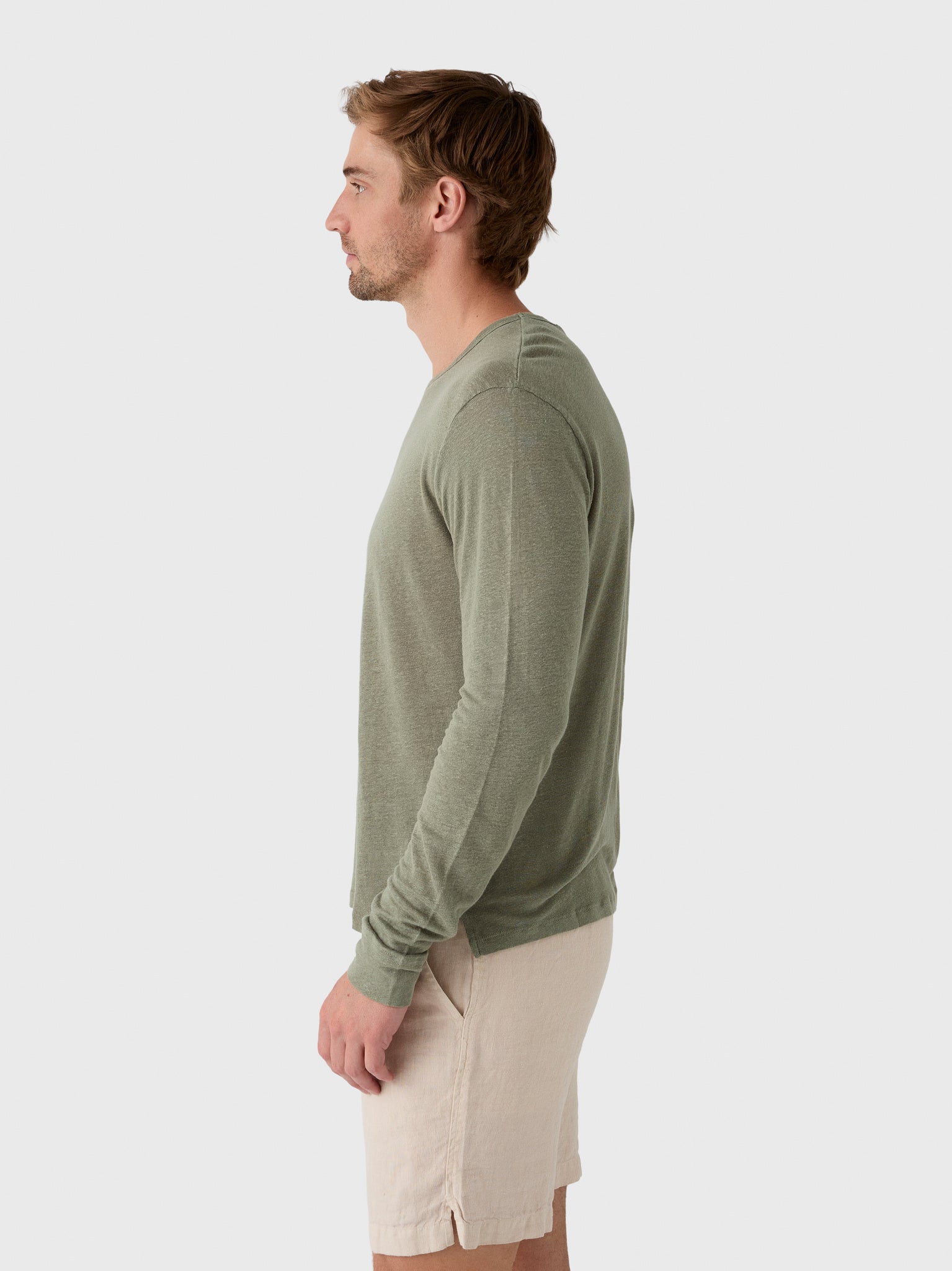Alex Crane Men's Long Sleeve Sun Tee - Saint Bernard