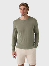 Alex Crane Men's Long Sleeve Sun Tee - Saint Bernard