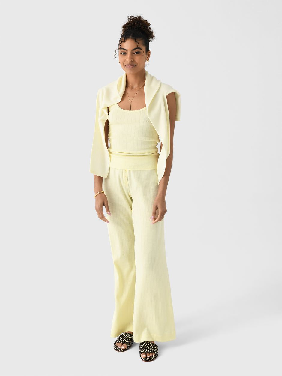 Leset - Women - Chalk Jamie Patch Crew