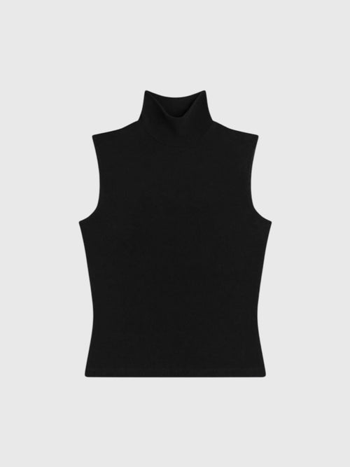 Leset Women's Lauren Sleeveless Turtleneck