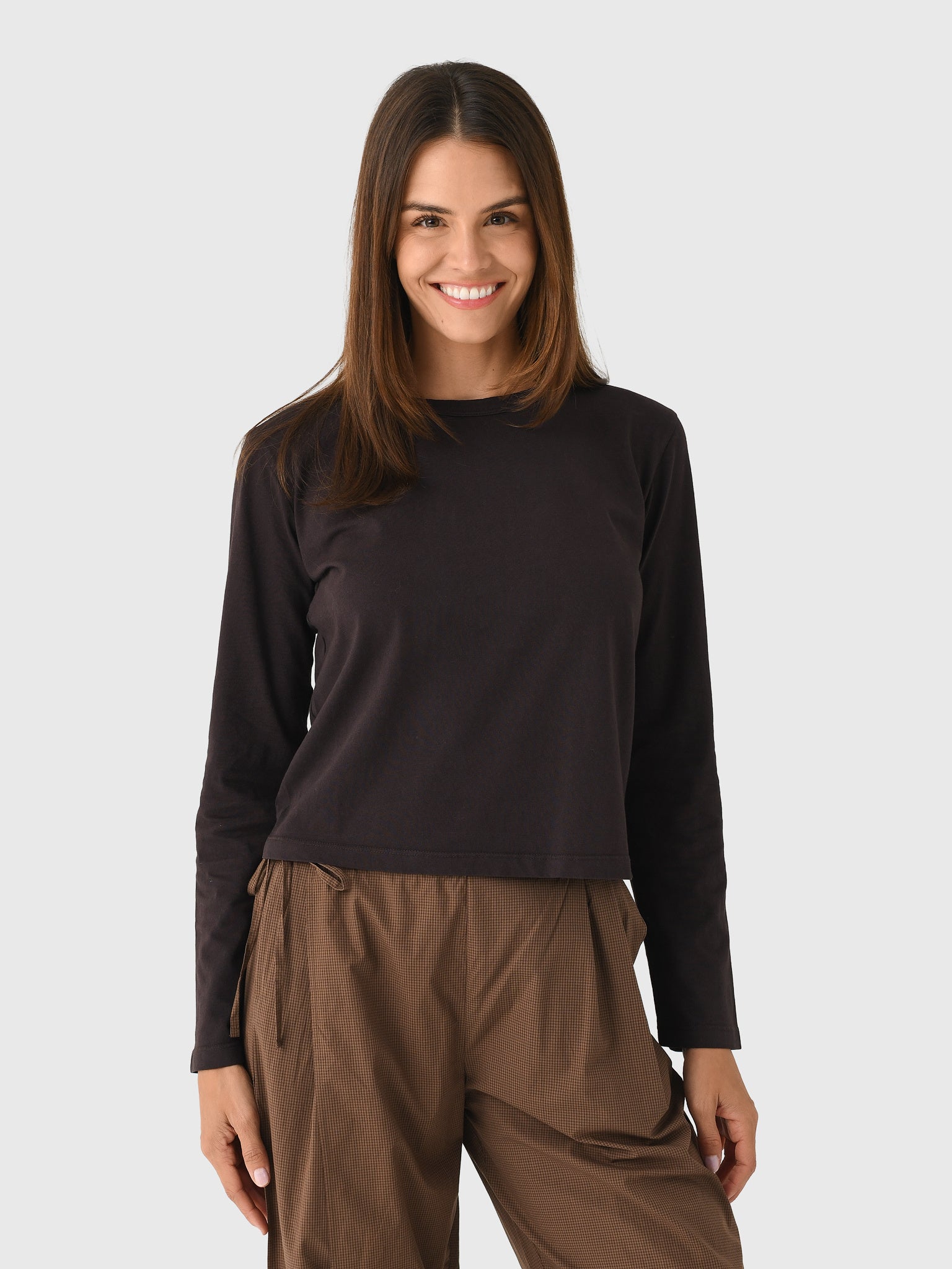 Leset Women's The Margo Long Sleeve Tee - Saint Bernard