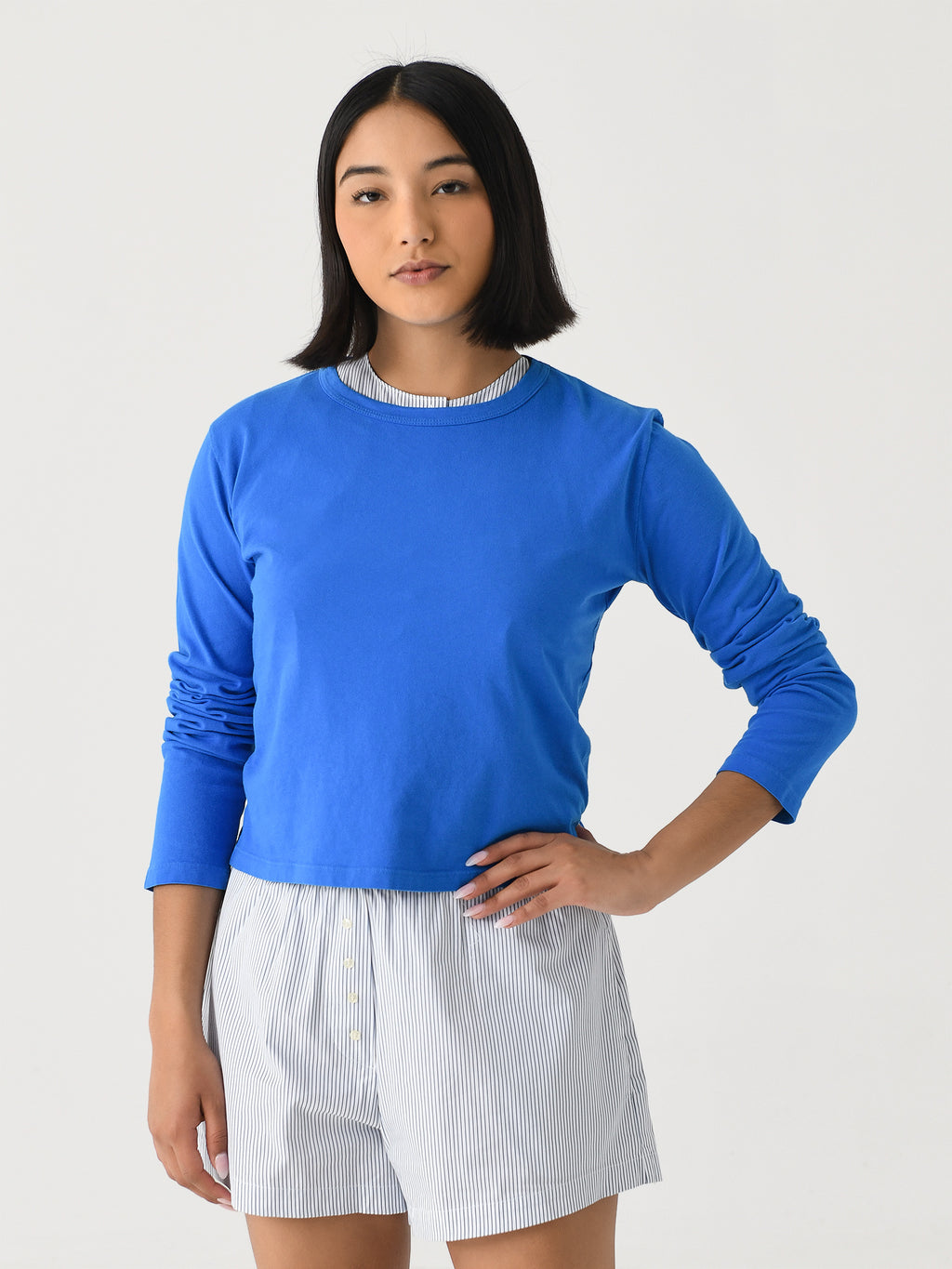 Leset Women's The Margo Long Sleeve Tee - Saint Bernard