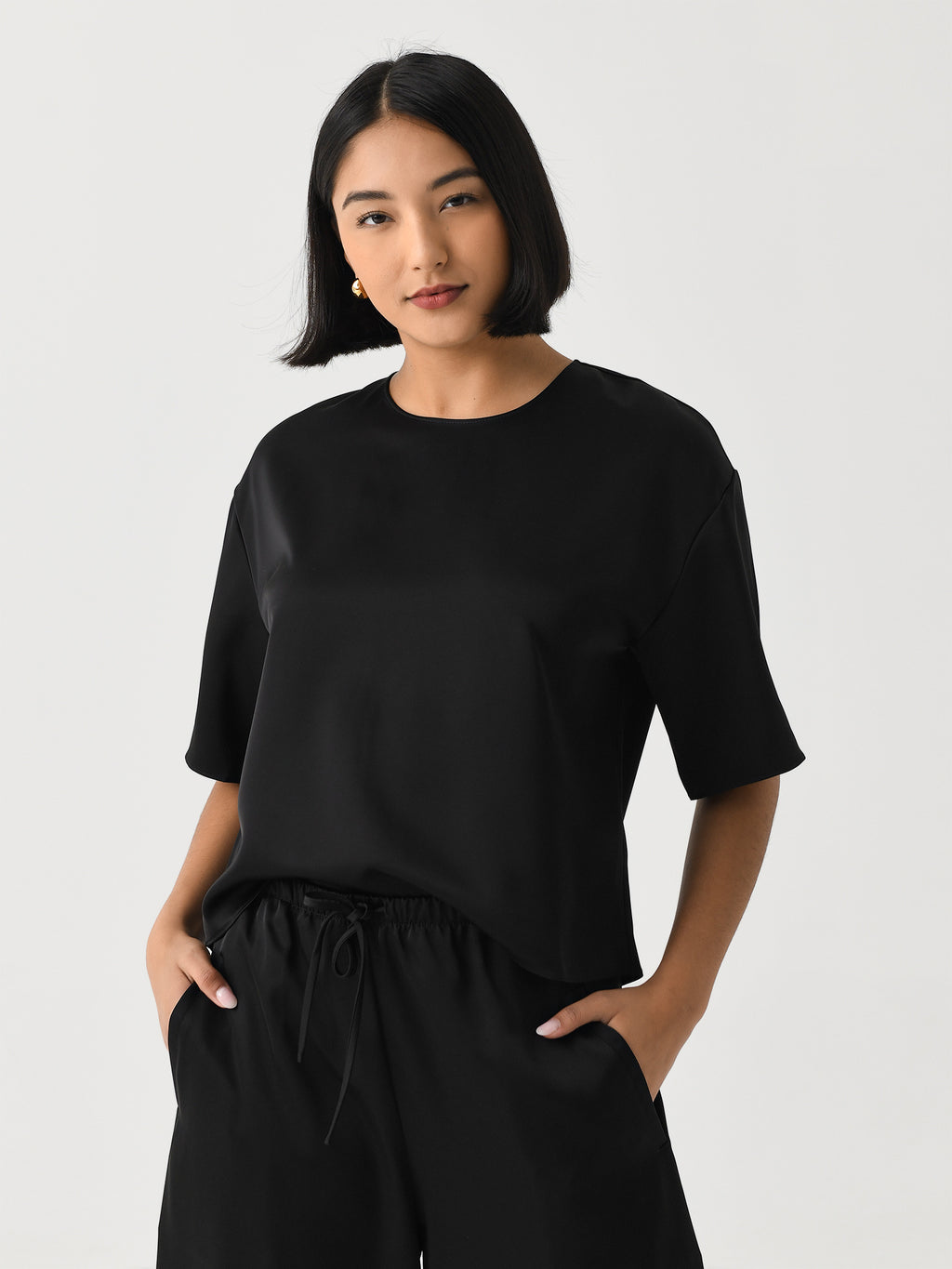 Leset Women's Barb Boxy Tee - Saint Bernard