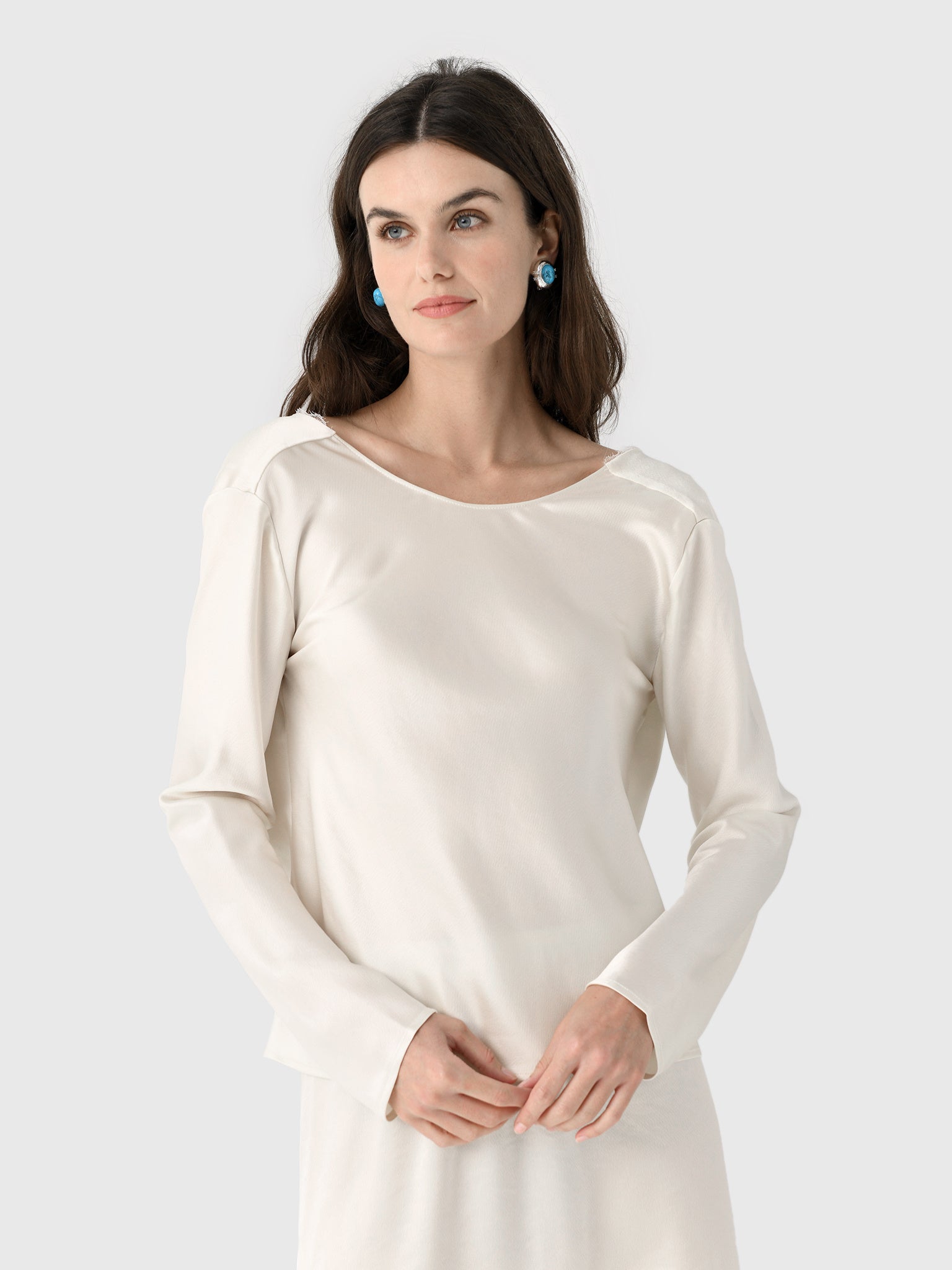 Leset Women's Barb Lace Low Back Top - Saint Bernard