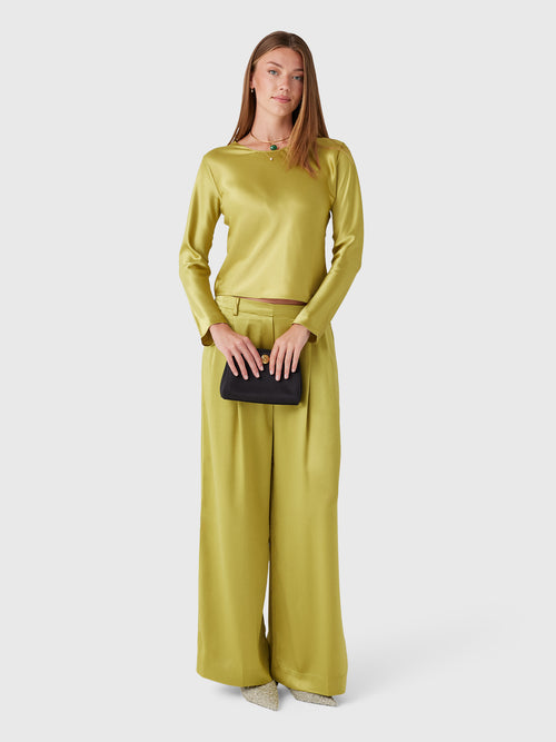 Leset Women's Barb Long Sleeve Crew