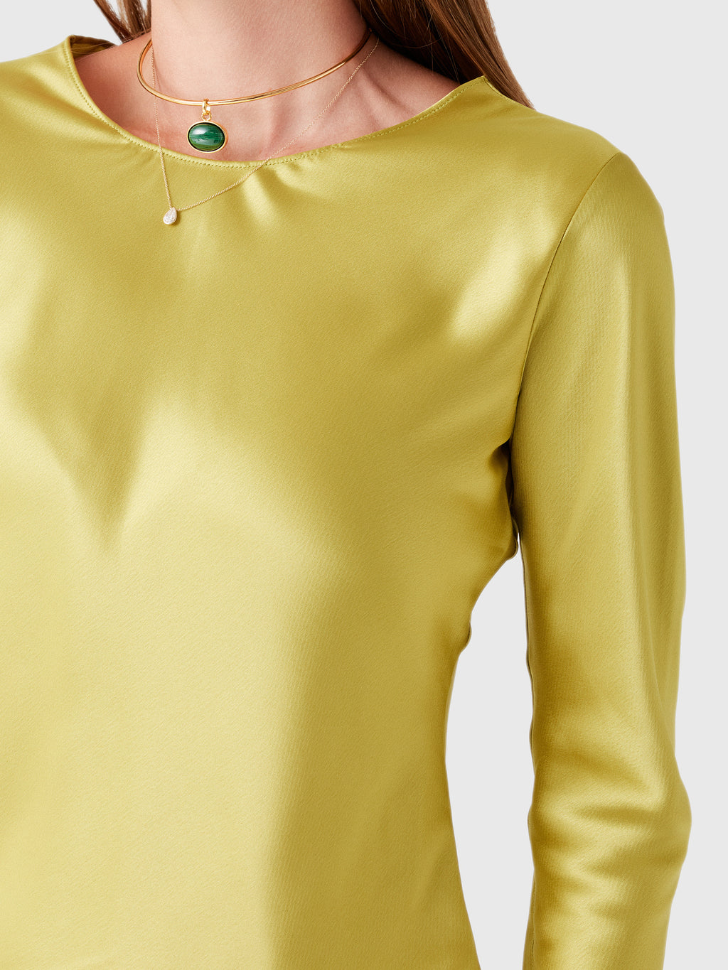 Leset Women's Barb Long Sleeve Crew - Saint Bernard
