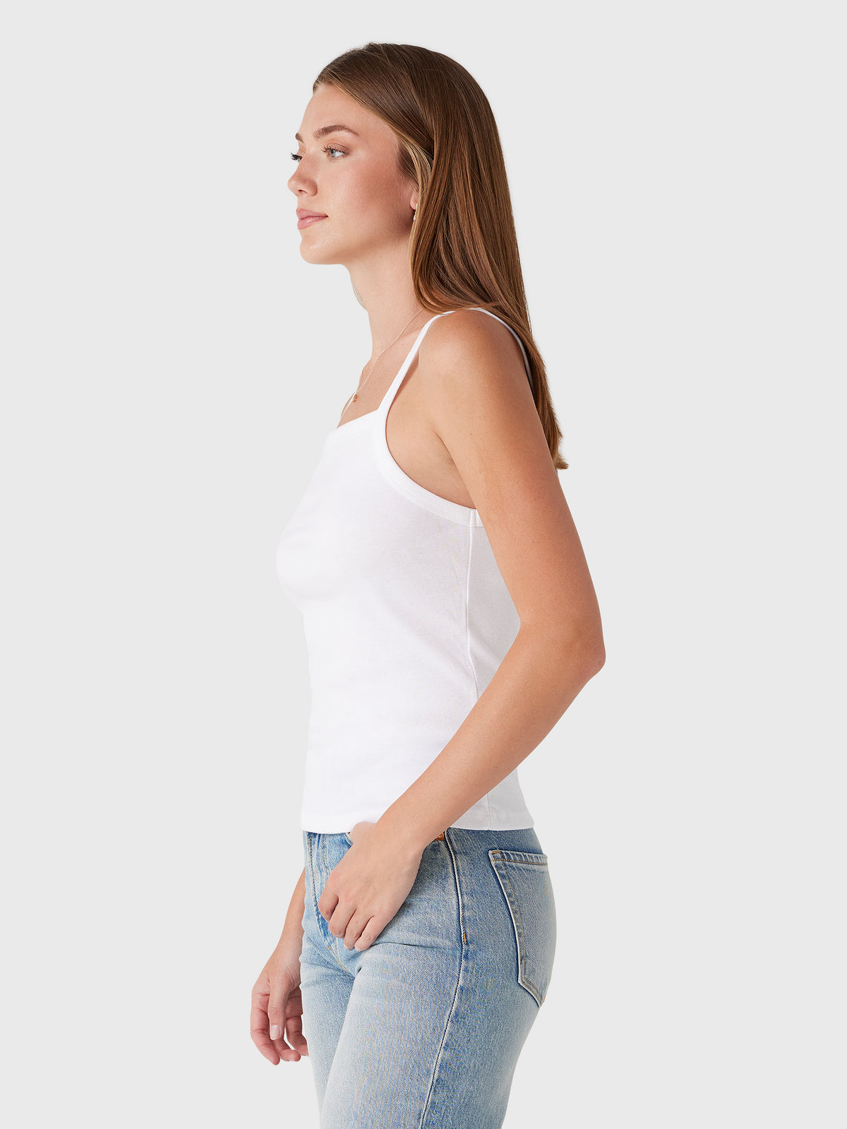 Leset Women's Nando Square Neck Tank - Saint Bernard