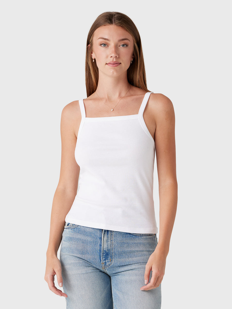 Leset Women's Nando Square Neck Tank - Saint Bernard