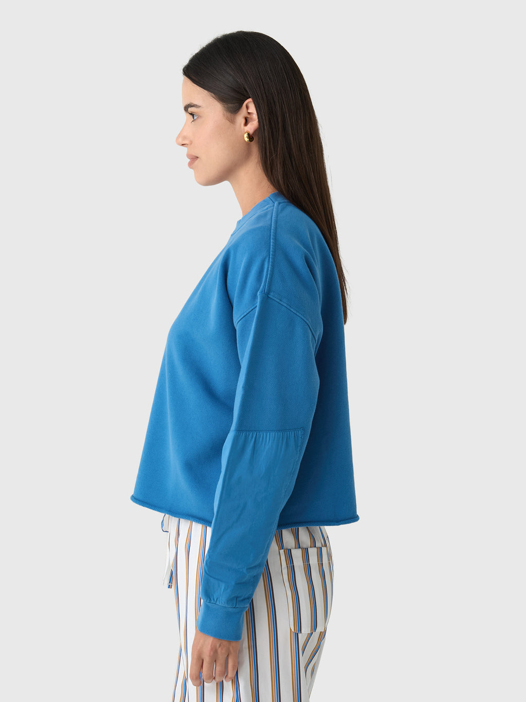 Leset Women's Jamie Patch Crew - Saint Bernard