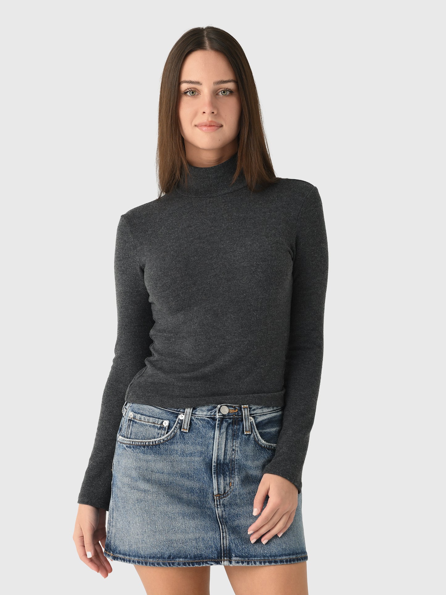 Leset Women's Lauren Long Sleeve Turtleneck