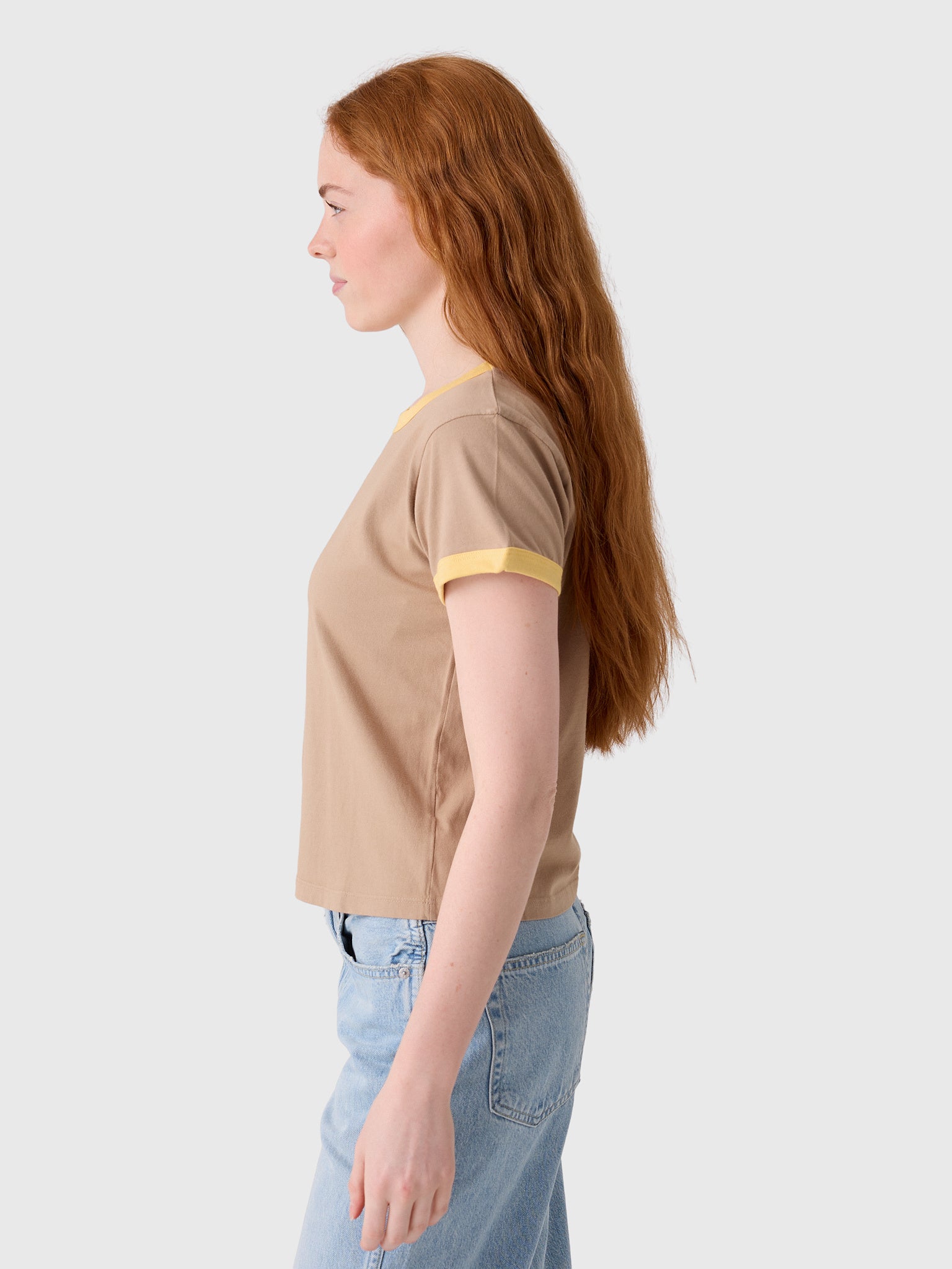 Leset Women's Margo Ringer Tee - Saint Bernard