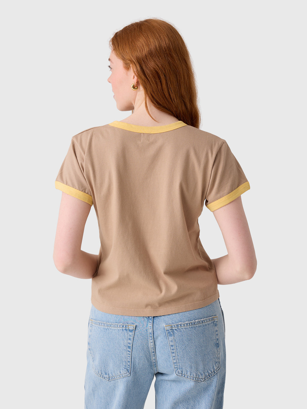 Leset Women's Margo Ringer Tee - Saint Bernard