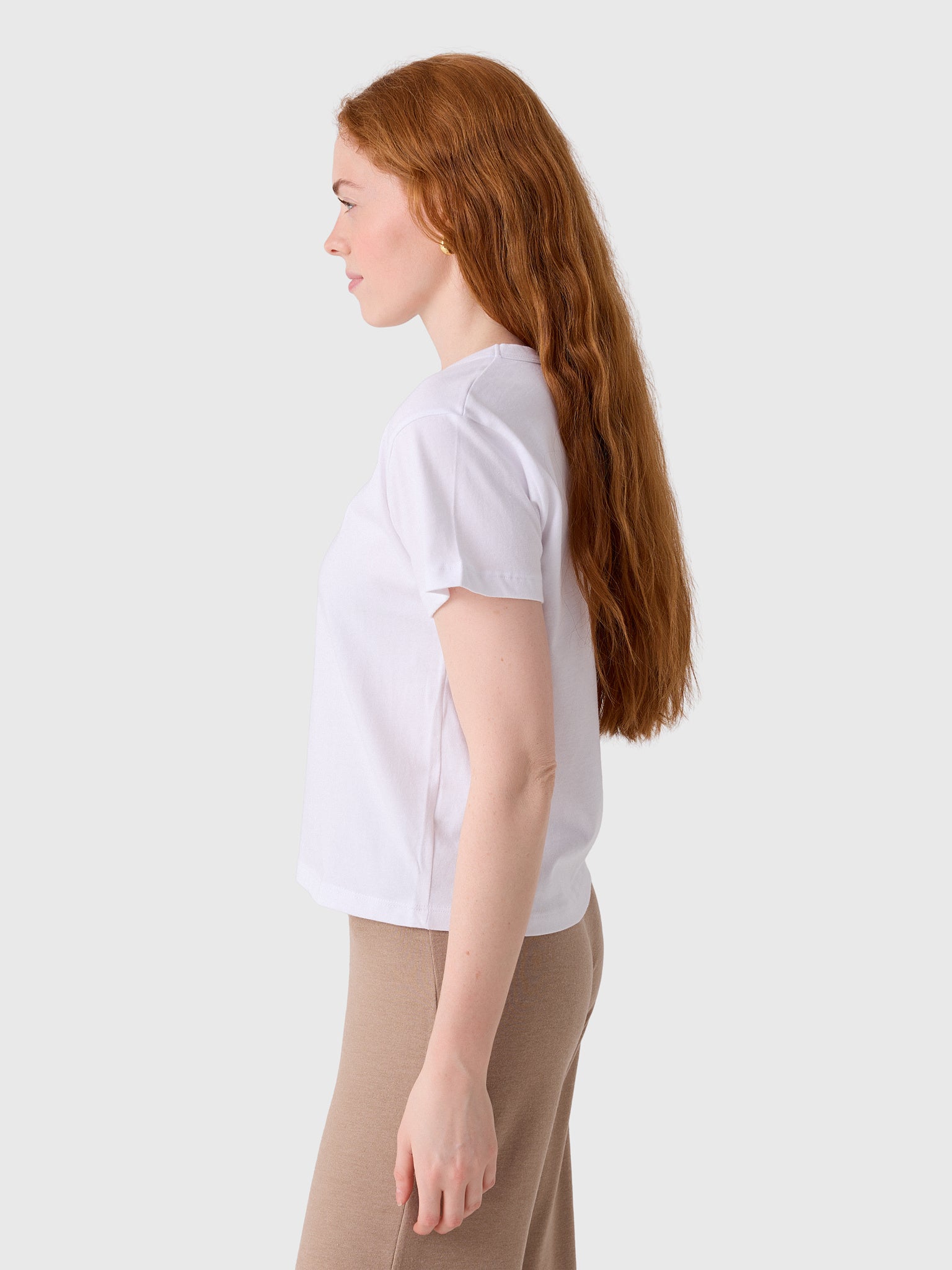 Leset Women's Margo V-Neck Tee - Saint Bernard