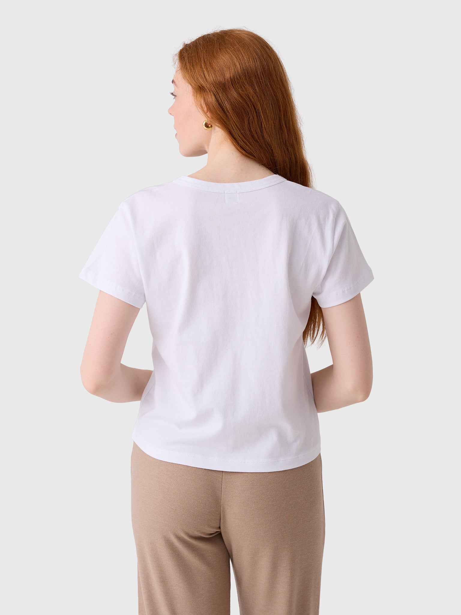 Leset Women's Margo V-Neck Tee - Saint Bernard