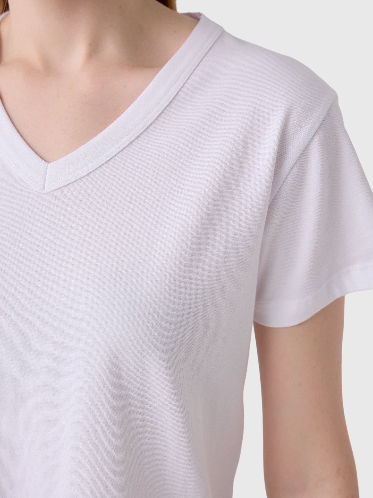 Leset Women's Margo V-Neck Tee - Saint Bernard