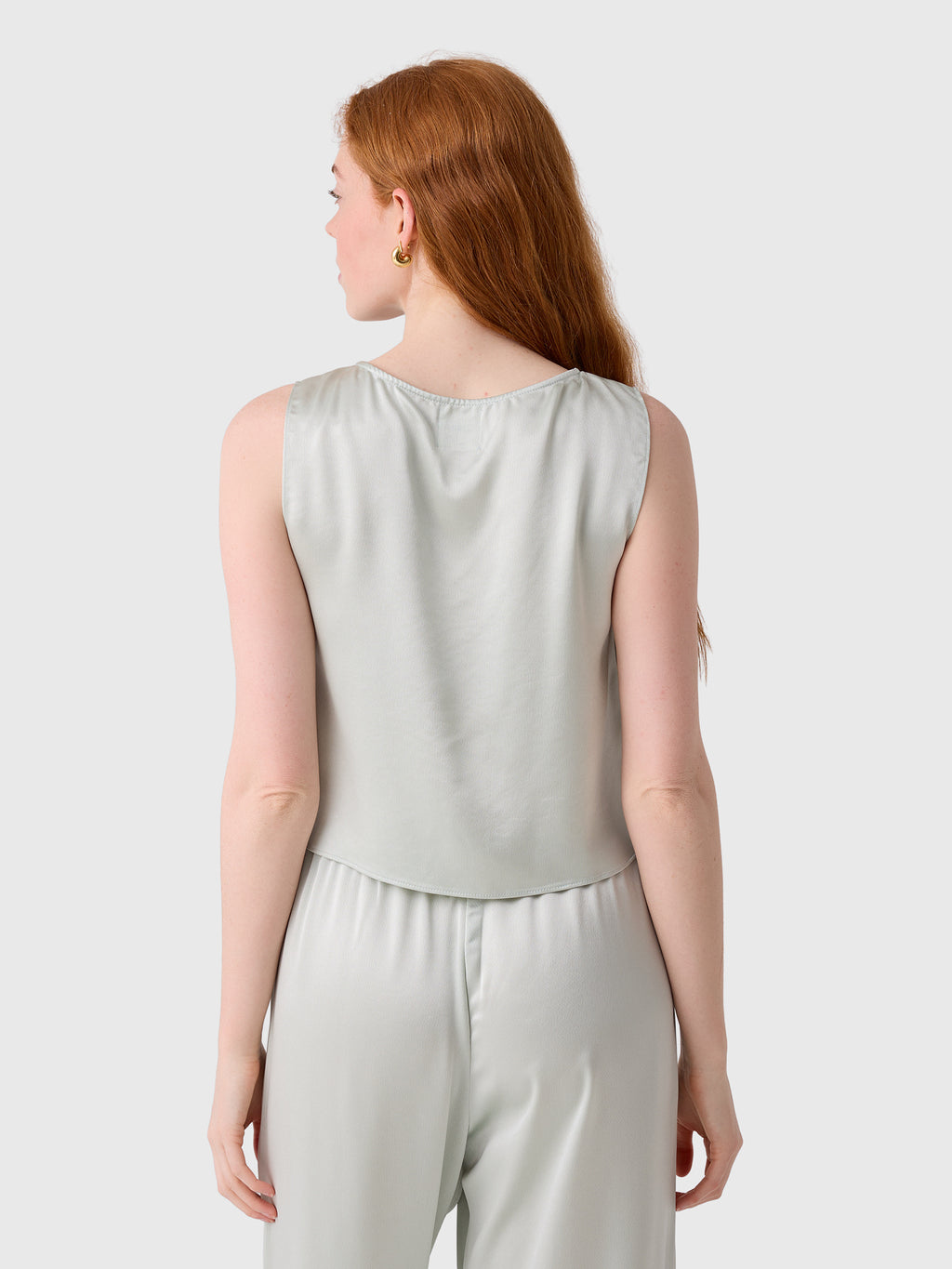 Leset Women's Barb V-Neck Shell - Saint Bernard