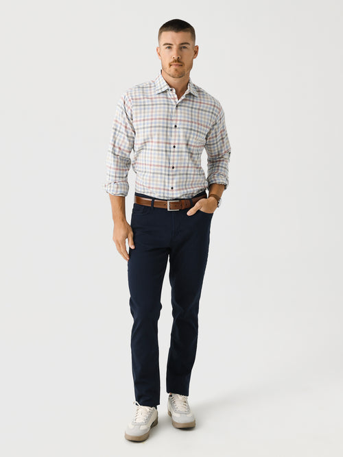 RYE51 Men's French Twill Stretch 5-Pocket Pant