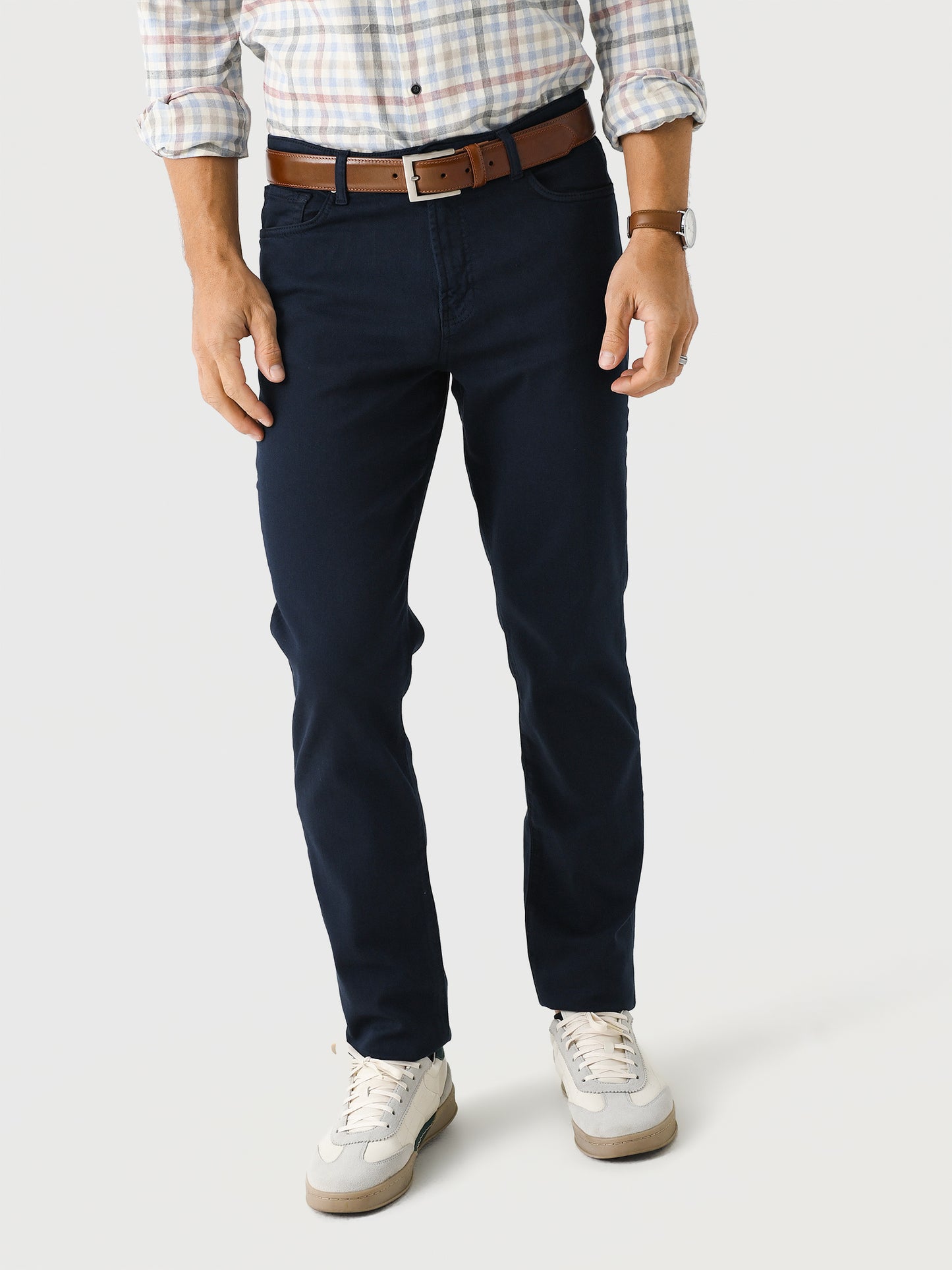 RYE51 Men's French Twill Stretch 5-Pocket Pant - Saint Bernard