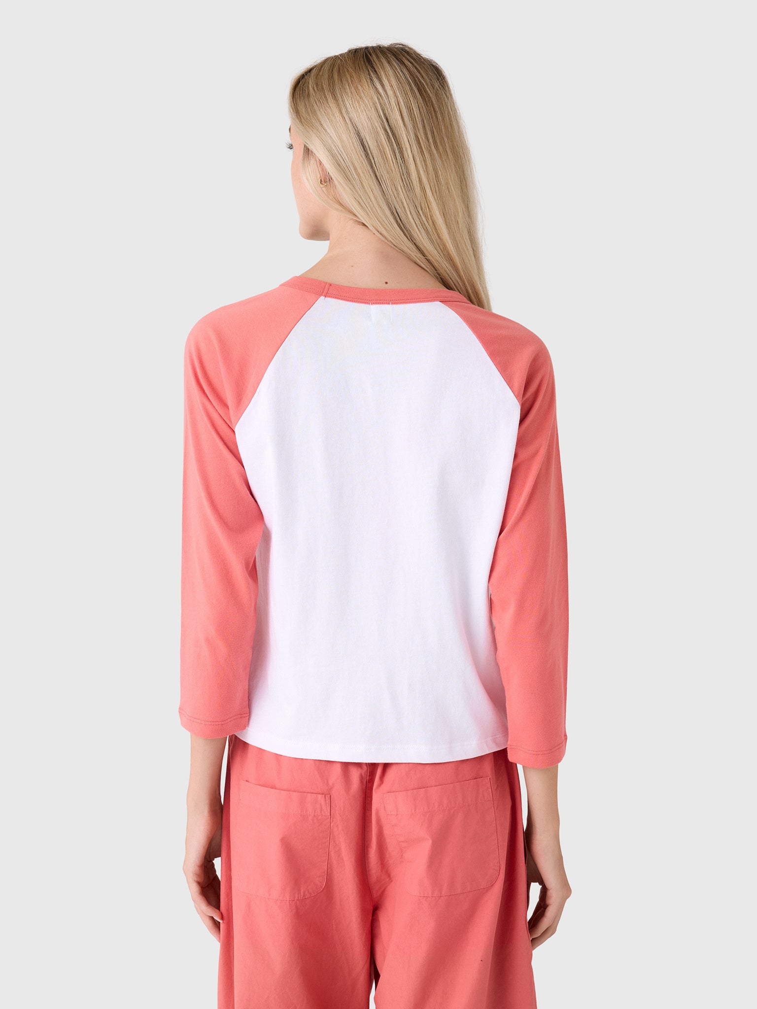 Leset Women's The Margo Long Sleeve Baseball Tee - Saint Bernard
